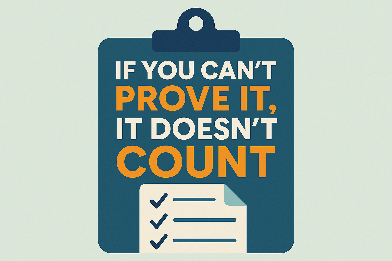 If You Can't Prove It, It Doesn't Count: The Importance of Audit Trails in Compliance